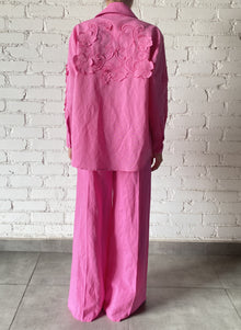 Hemant & Nandita | Yuri Oversize Shirt | Pink