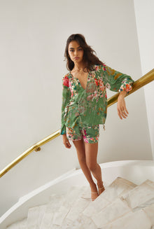 Hemant & Nandita | Zaria Top | Military Green