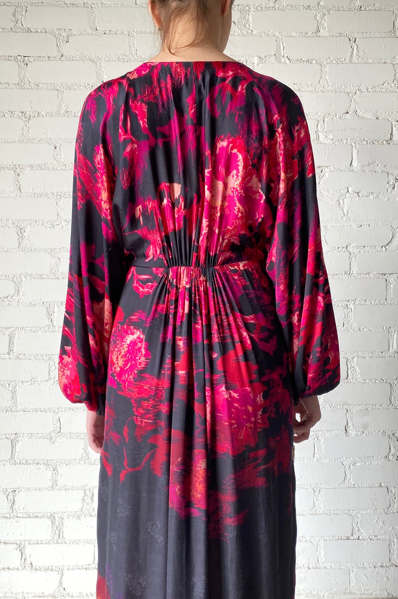 Hemant & Nandita | Zina Kaftan | Black/Magenta