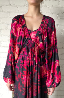 Hemant & Nandita | Zina Kaftan | Black/Magenta