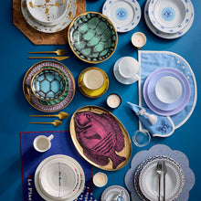 Sirena Serving Platter | Gold/Pink