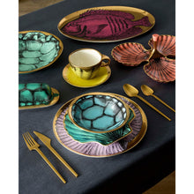 Sirena Serving Platter | Gold/Pink