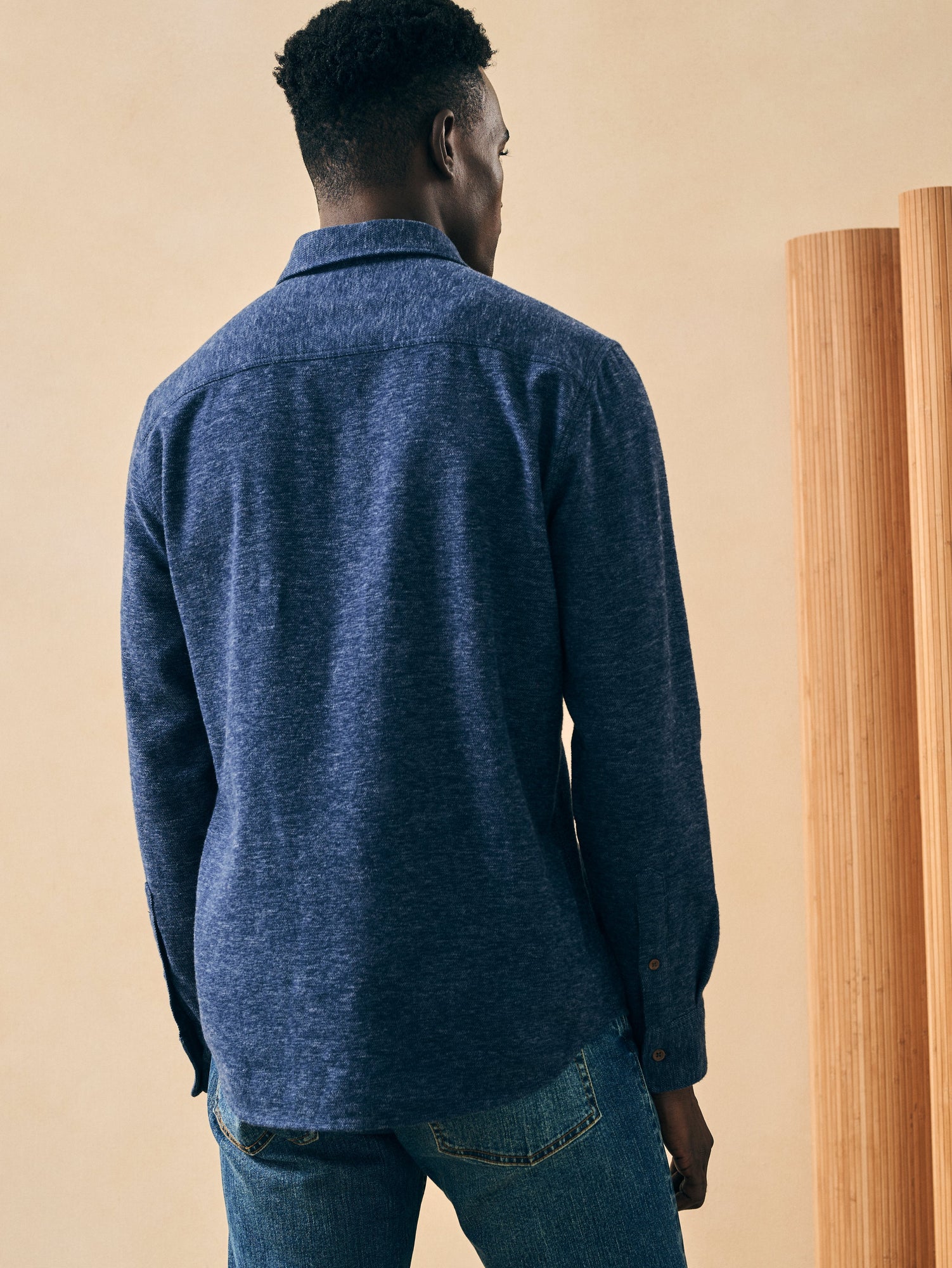 Mens | Super Brushed Flannel | Navy