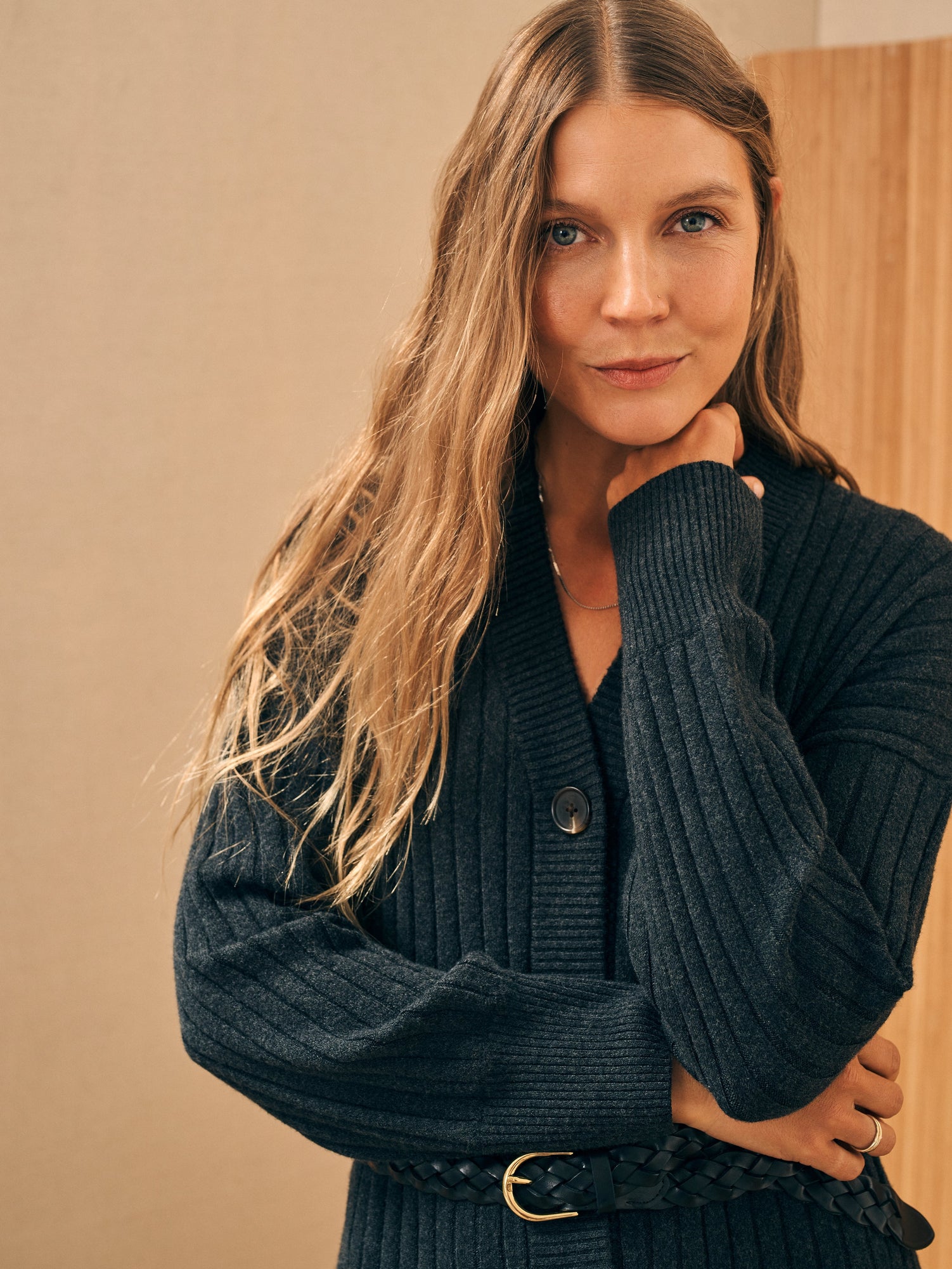 Womens | Jackson Sweater Duster Dress | Ash Heather