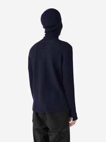 Mens | Balaclava Sweater | Carbon Blue