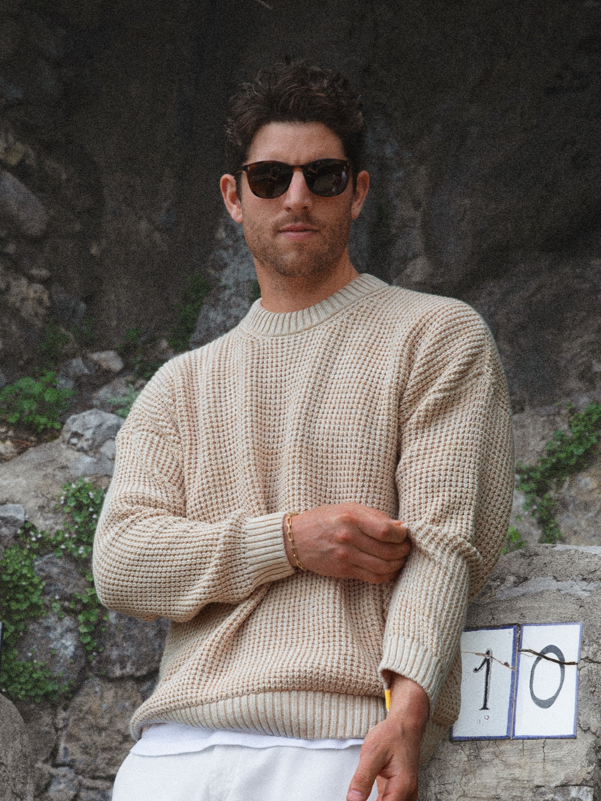 The Waffle Knit | Honey