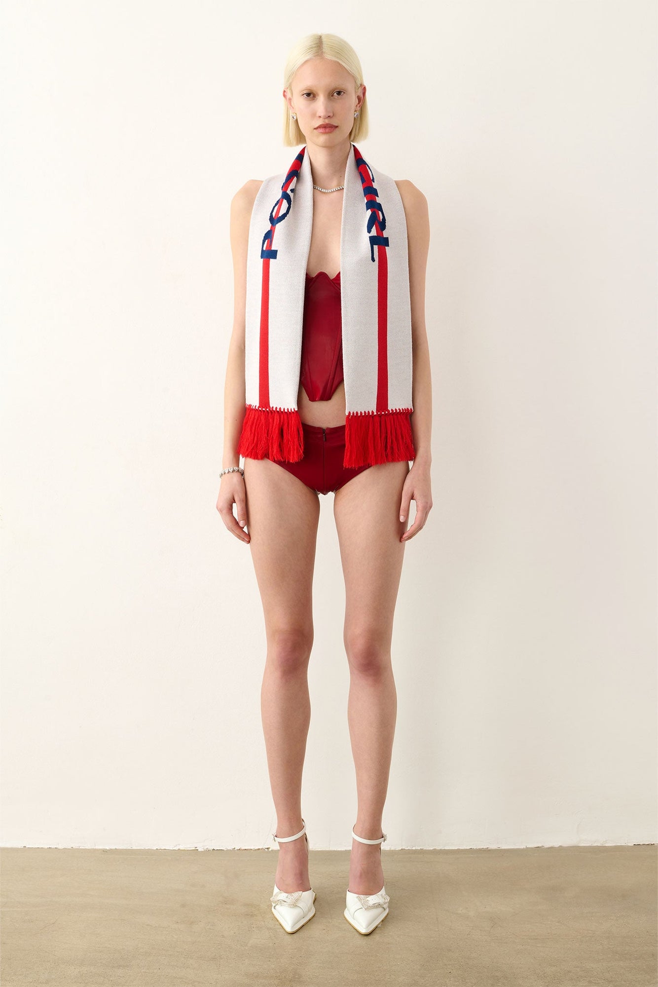Womens | Hooligan Knit Scarf | Football