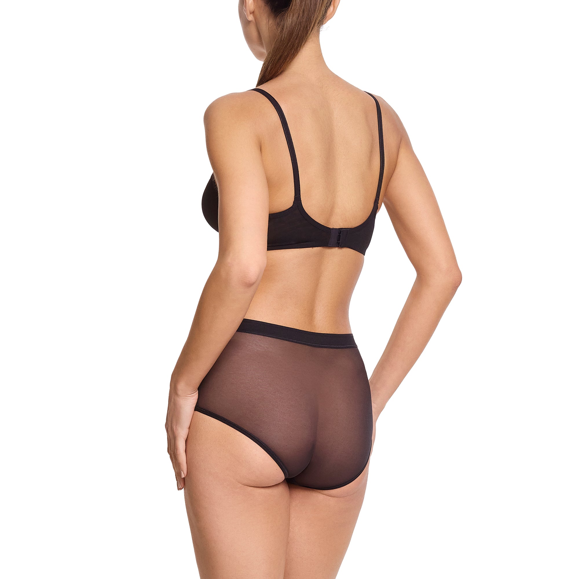 Mesh Boyshort | Black