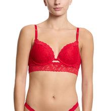 Sig Lace Plunge Push-Up | Red