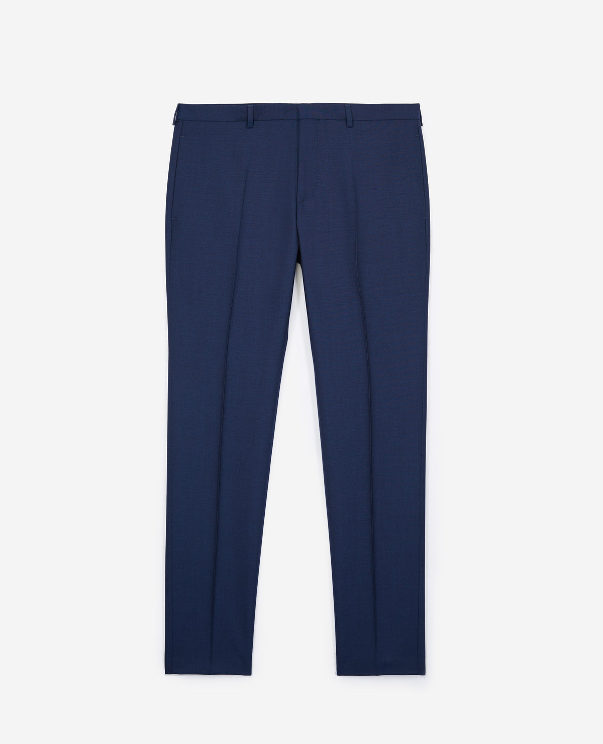 Deep Wool Suit Trousers | Men | Blue