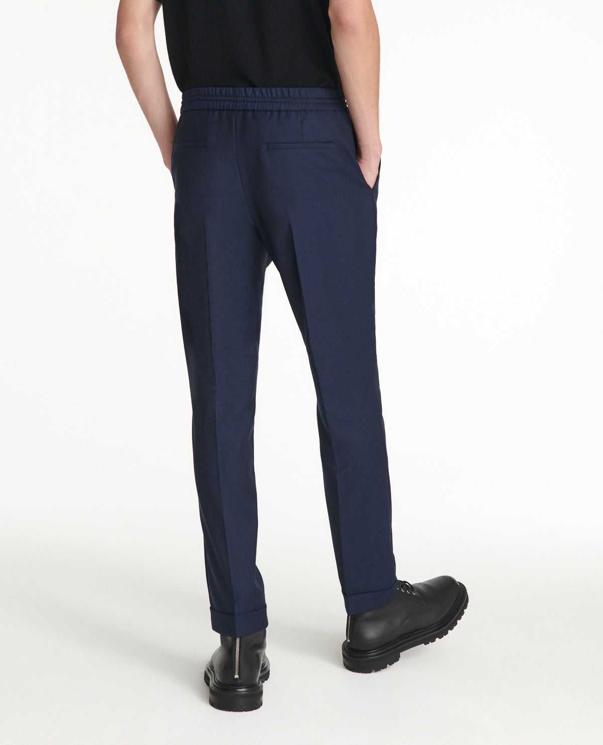 Flowing Pants | Men | Navy Blue