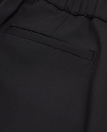 Summer Wool Suit Pants | Men | Black