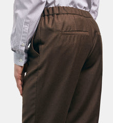 Wool Pants | Men | Brown