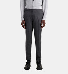 Flannel Trousers | Men | Grey