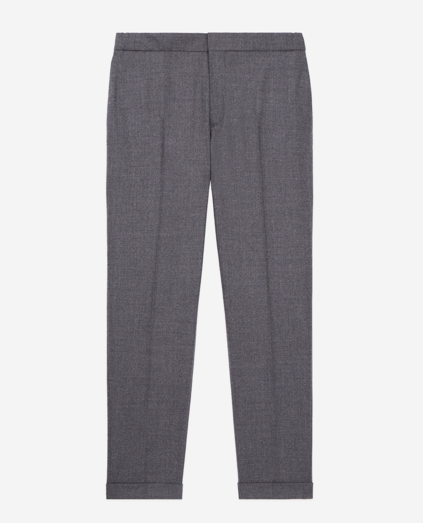 Flannel Trousers | Men | Grey