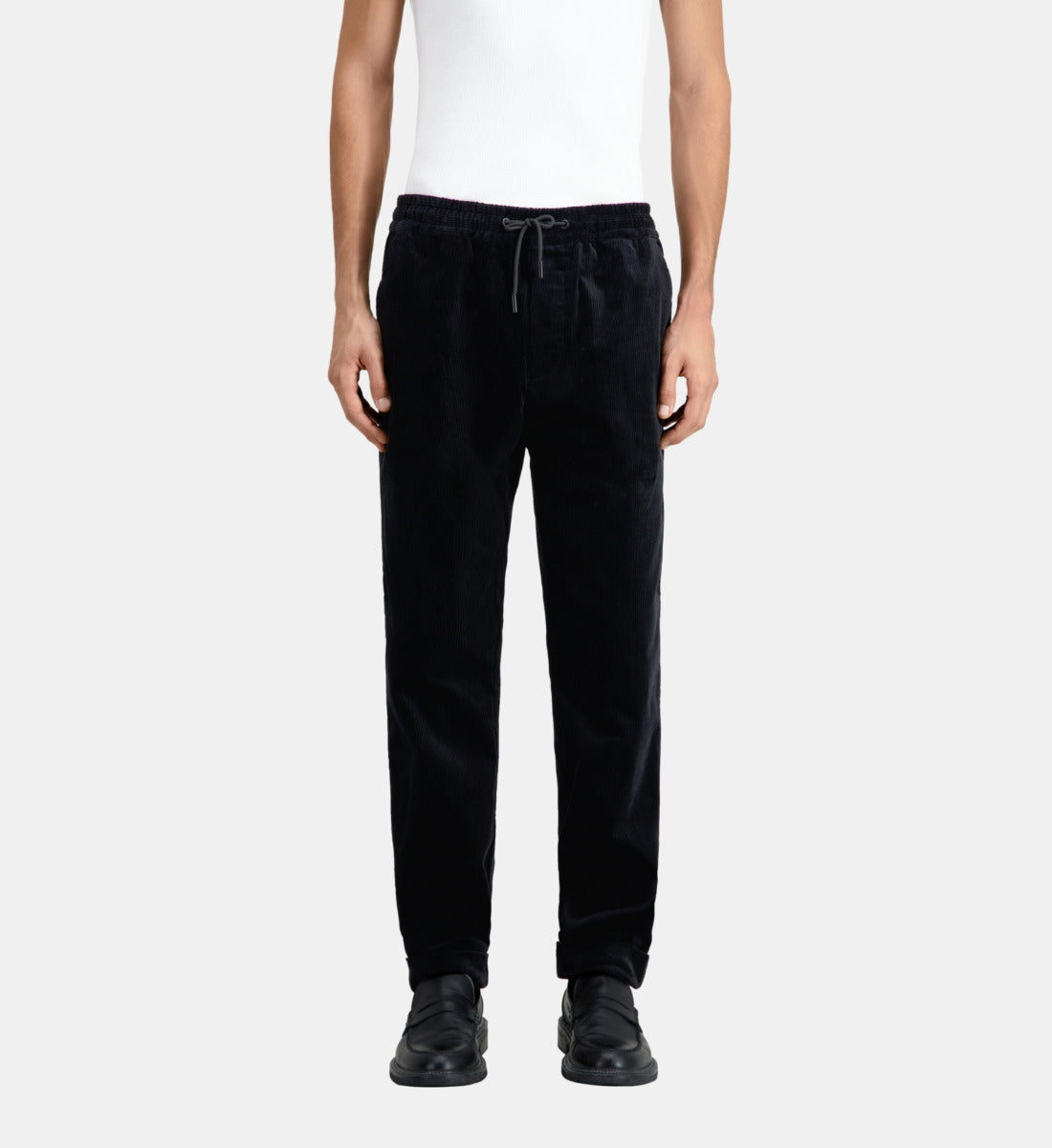 Corduroy Trousers | Men | Black