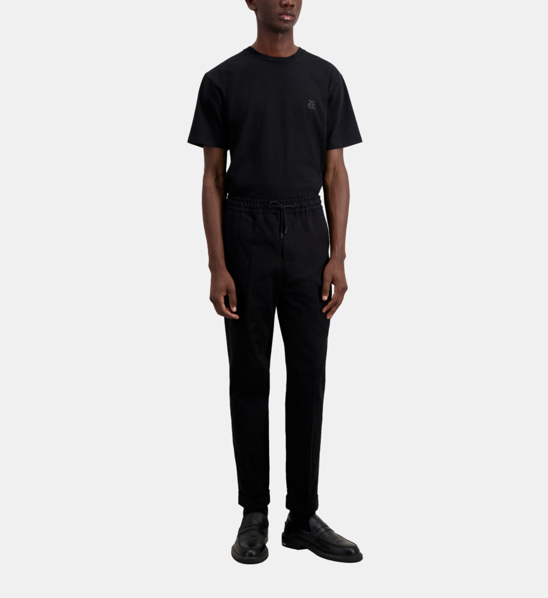 Cotton Trousers | Men | Black