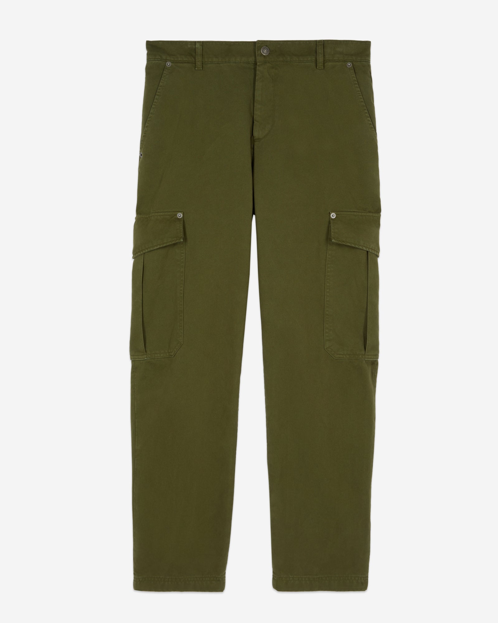 Cotton Cargo Pants | Men | Khaki