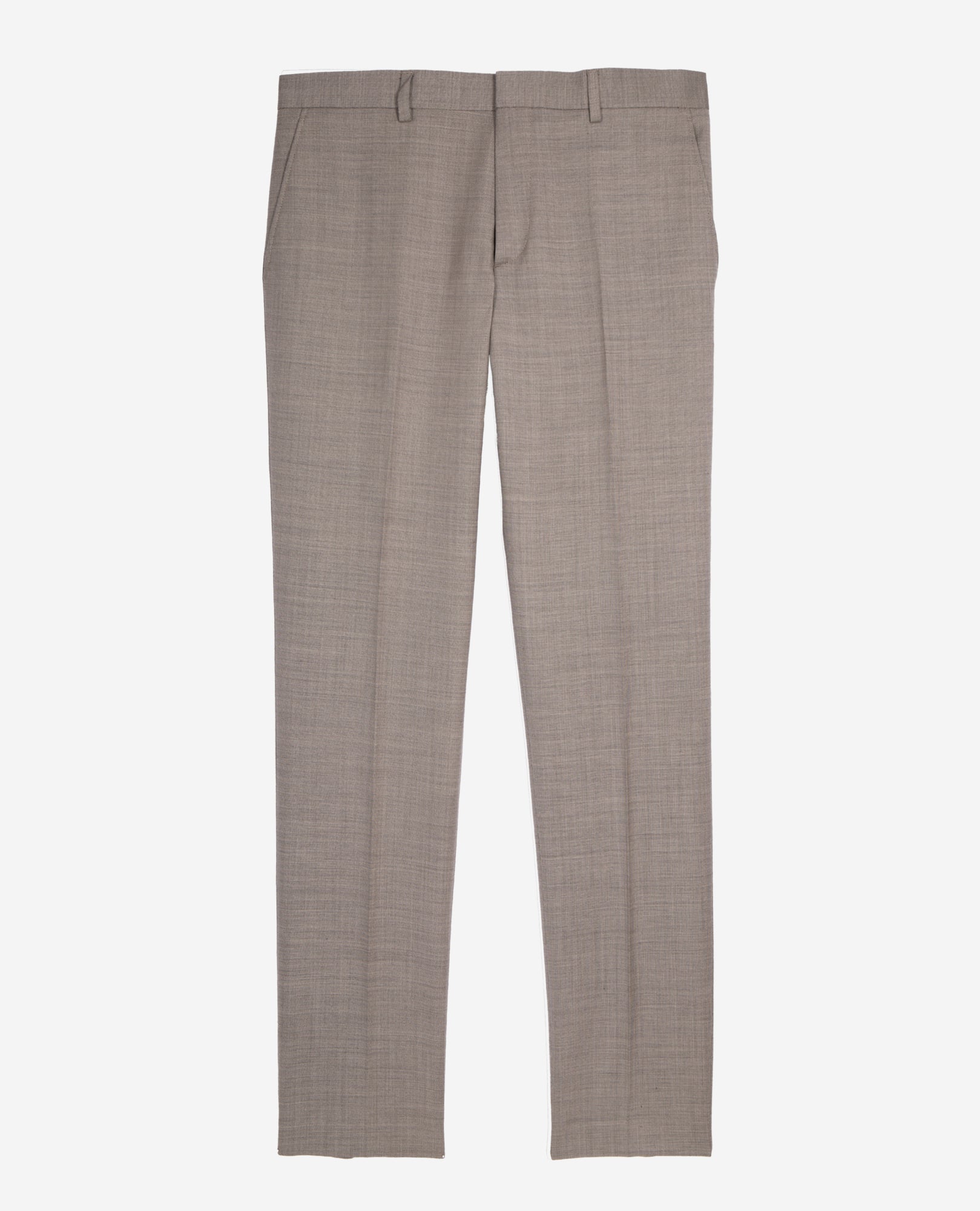 Wool Suit Trousers | Men | Beige