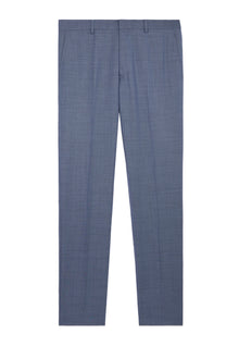 Light Wool Suit Trousers | Men | Blue