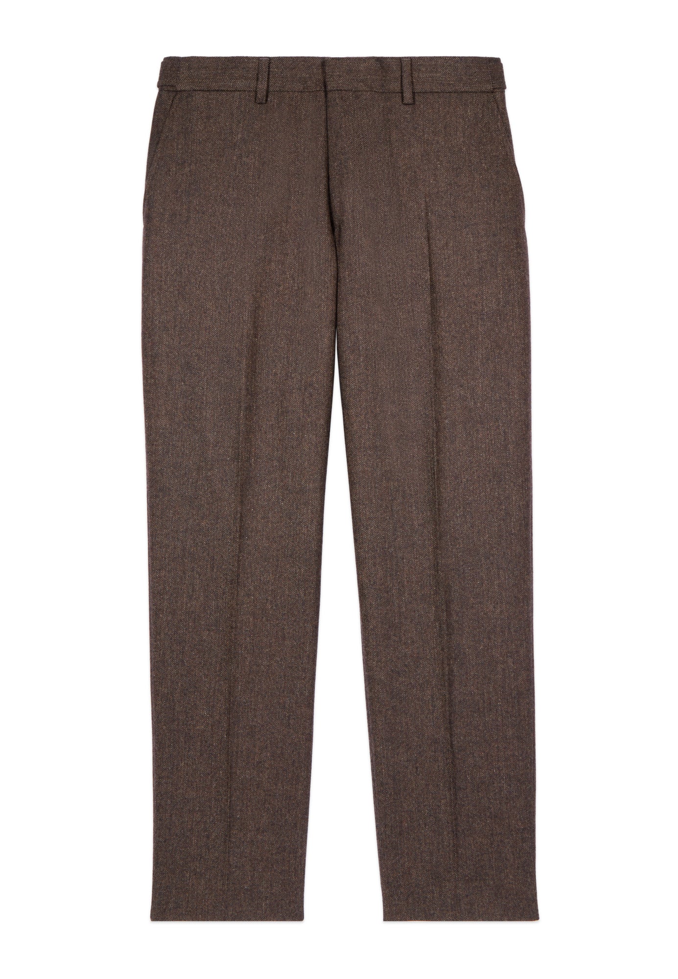 Wool-Blend Suit Trousers | Men | Brown