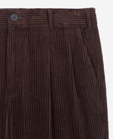 Corduroy Trousers | Men | Brown