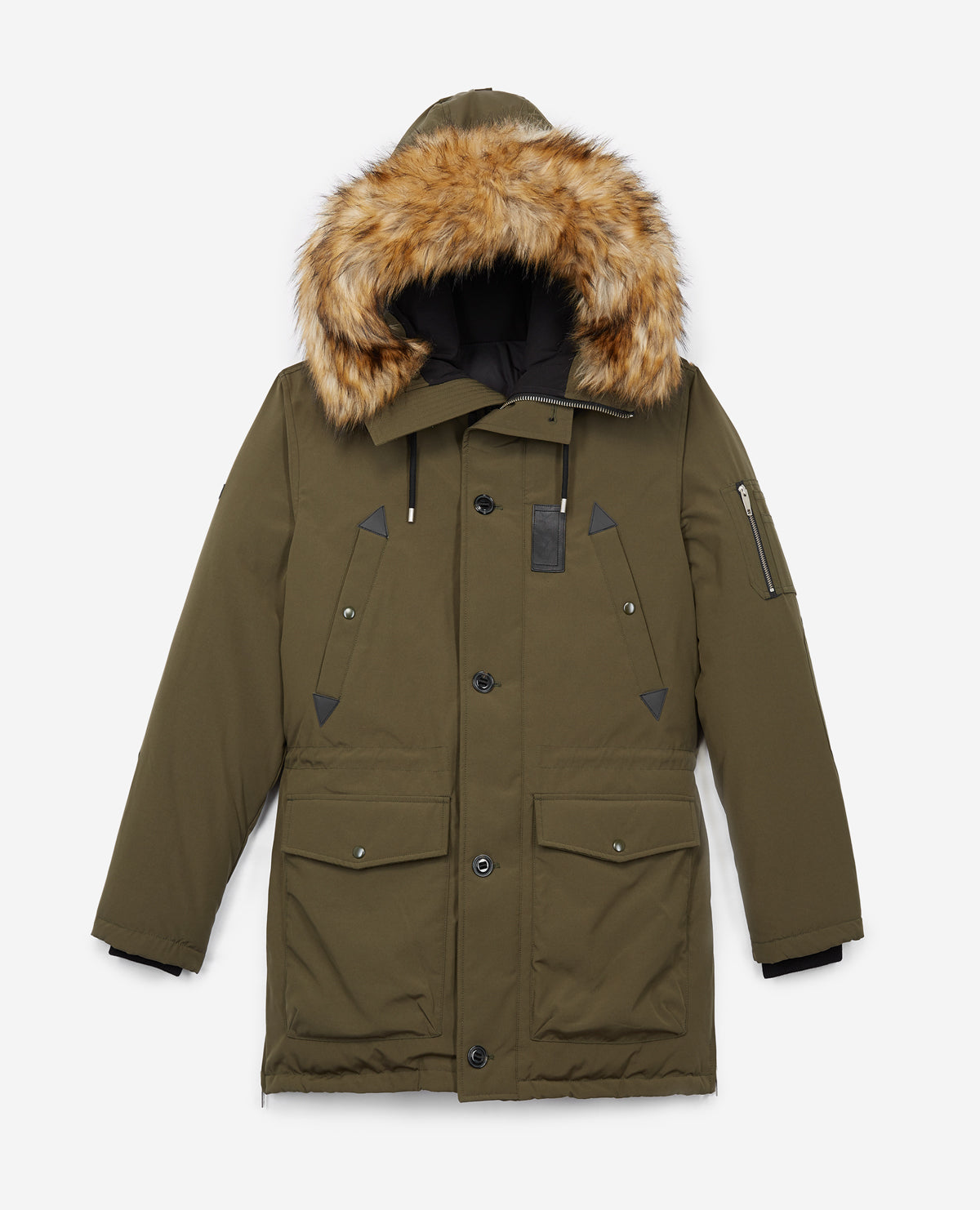 Oversized Parka | Men | Khaki