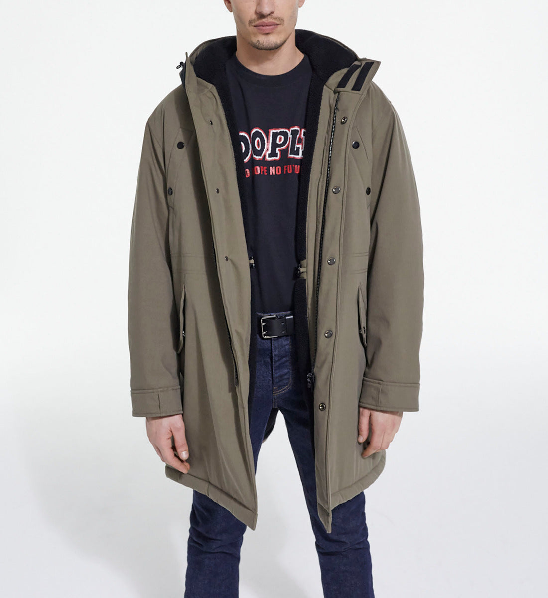 Green Parka | Men | Algue