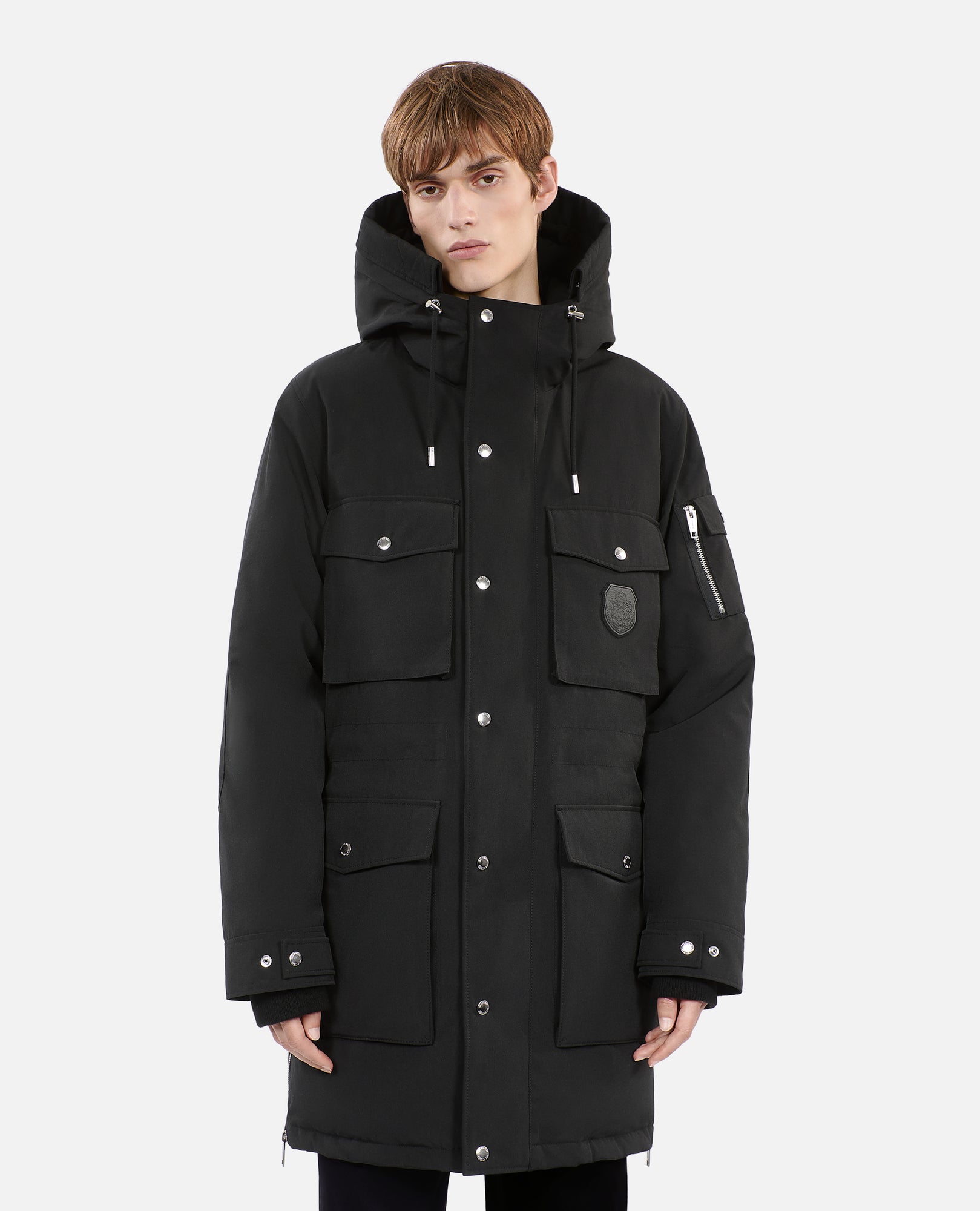 Hooded Parka | Men | Black