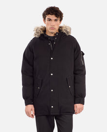 Hooded Parka | Men | Black