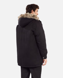 Hooded Parka | Men | Black