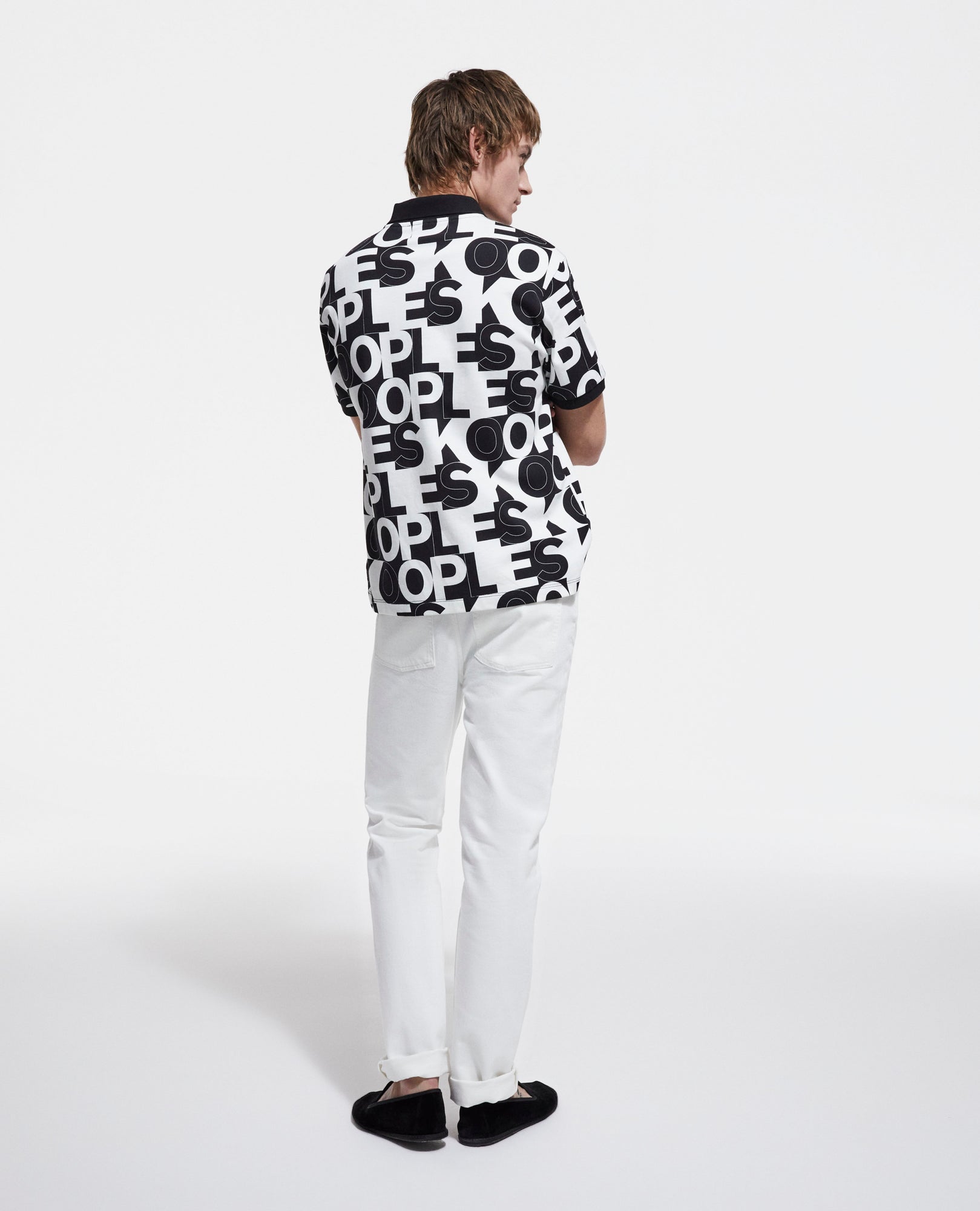 The Kooples Logo Polo | Men | Black x White