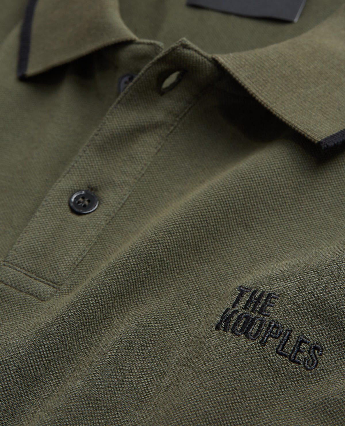 Khaki Classic Polo | Men | Foret