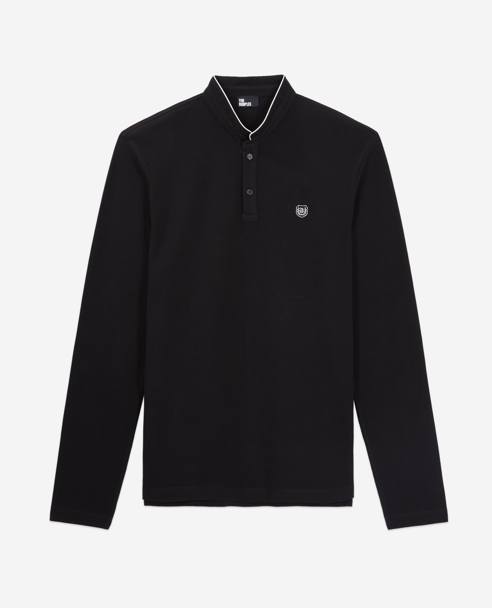 Cotton Polo T-Shirt | Men | Black