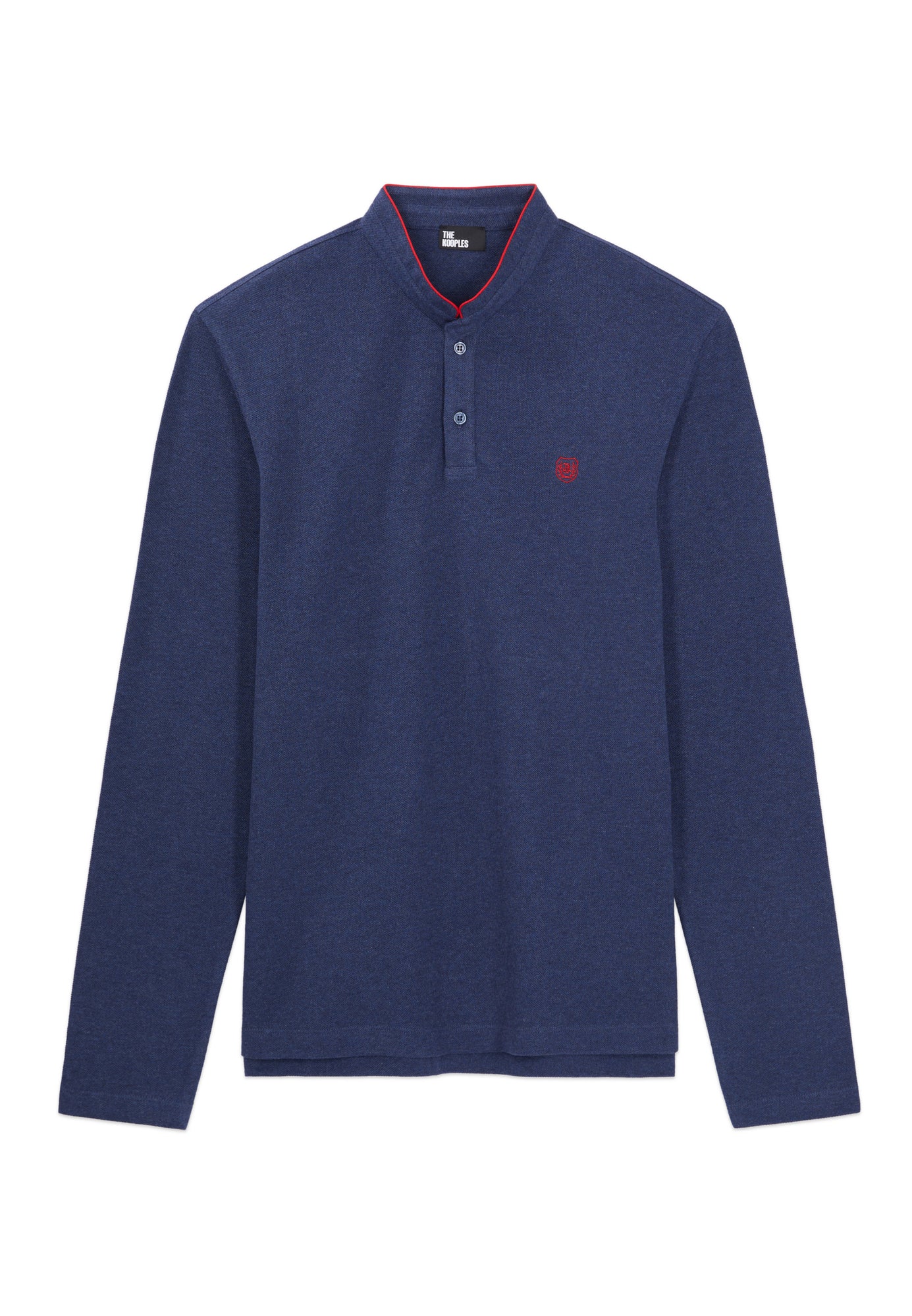 Cotton Polo T-Shirt | Men | Navy Blue