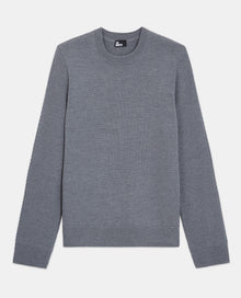 Gray Wool Sweater | Men | Middle Grey