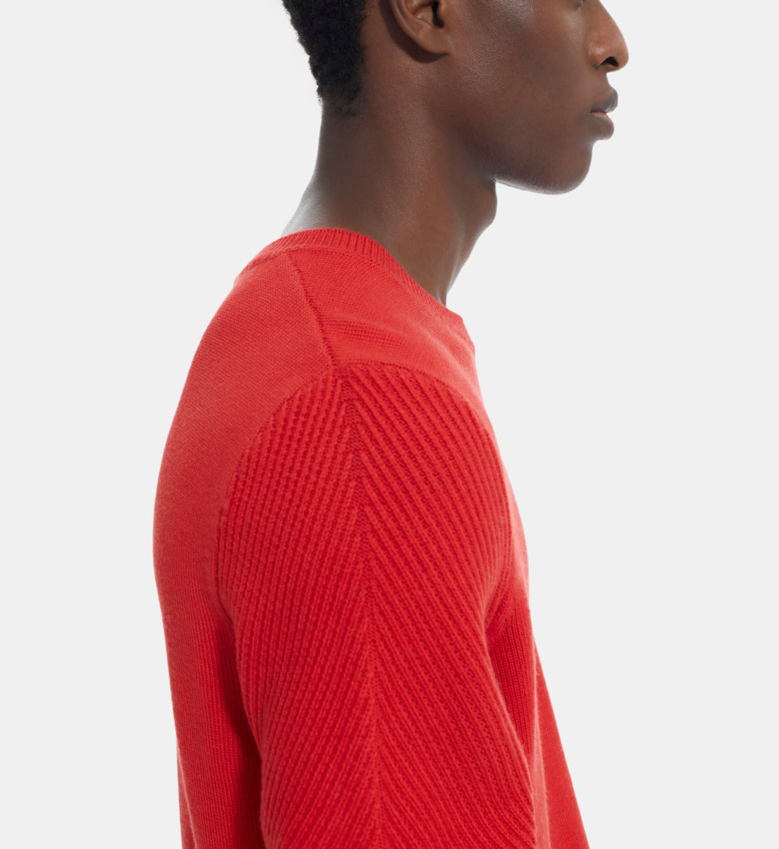 Wool Sweater | Men | Red