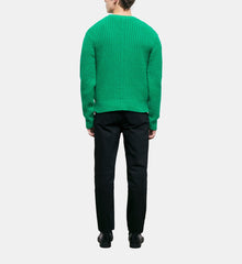 Knit Sweater | Men | Green