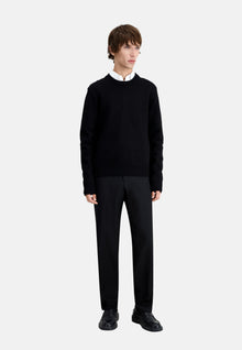 Merino Wool Sweater | Men | Black