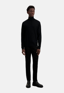 Merino Wool Sweater | Men | Black