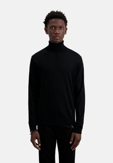 Merino Wool Sweater | Men | Black