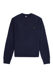 Wool And Alpaca Blend Sweater | Men | Navy Blue