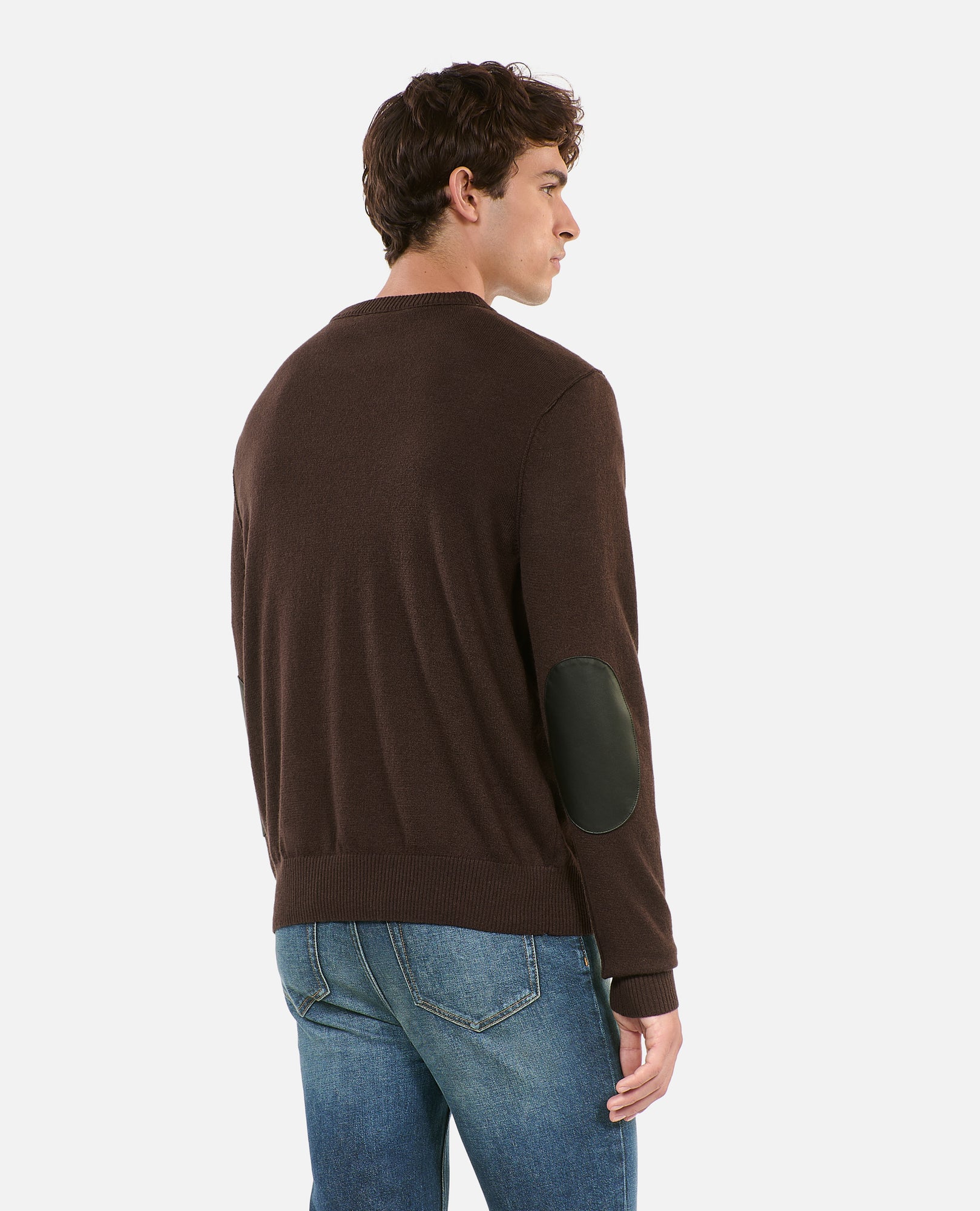 Wool Sweater | Men | Dark Brown