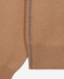 Cashmere Sweater | Men | Dark Camel