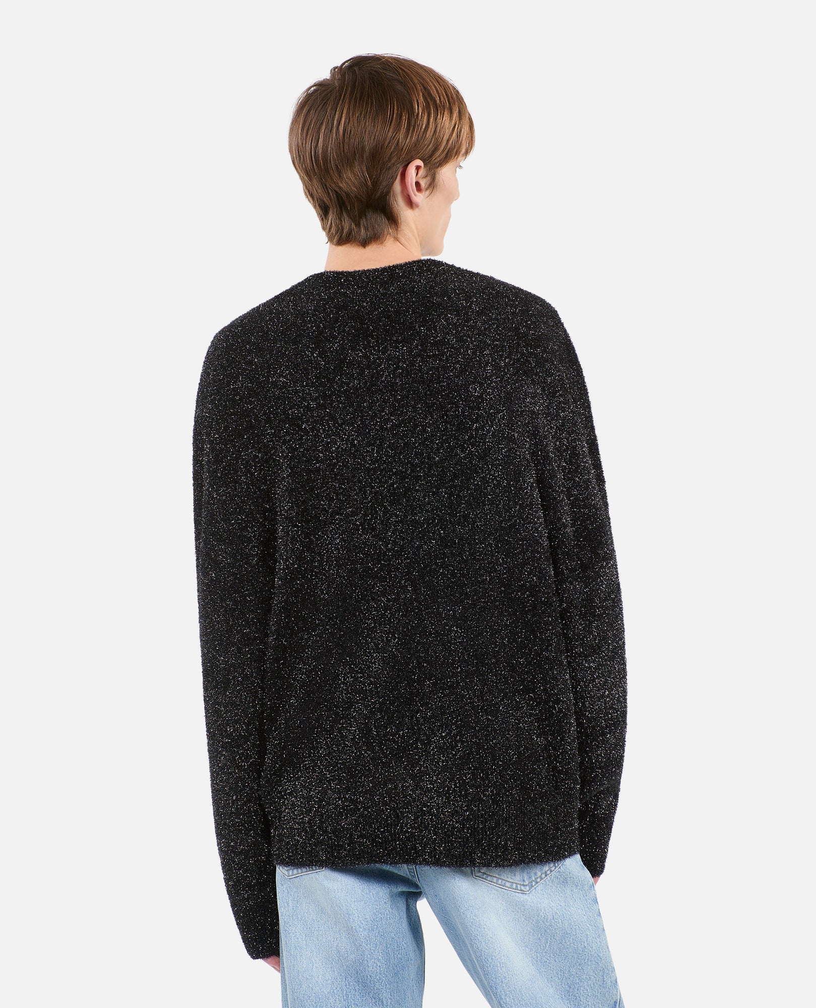 Glittery Jumper | Men | Black