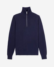 Wool Sweater | Men | Navy Blue