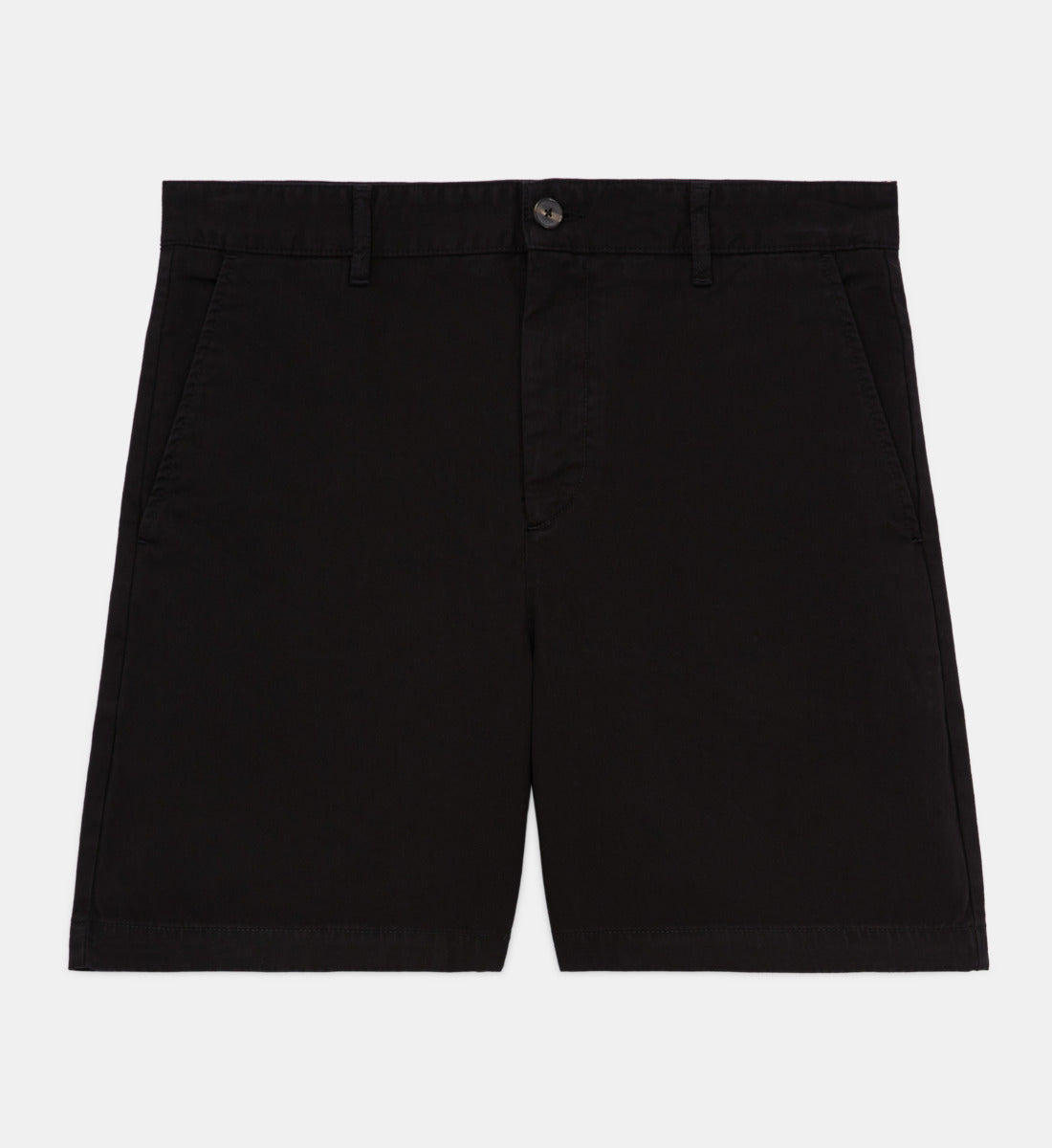 Short Cotton Shorts | Men | Black