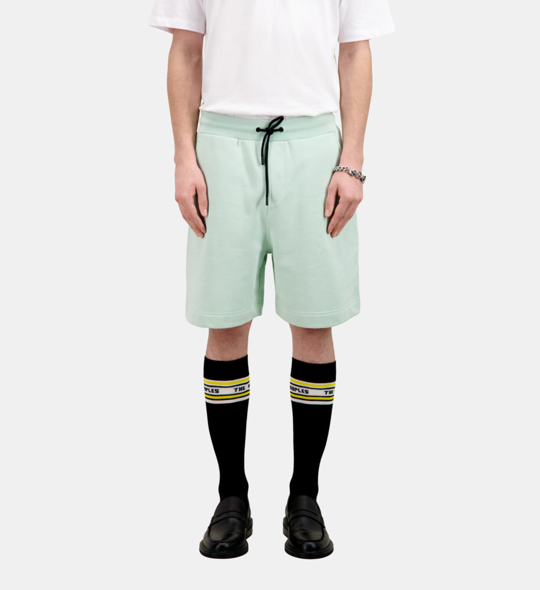 Green Cotton Shorts | Men | Ocean