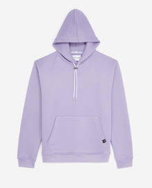 Sweatshirt With Printed Hood | Men | Purple