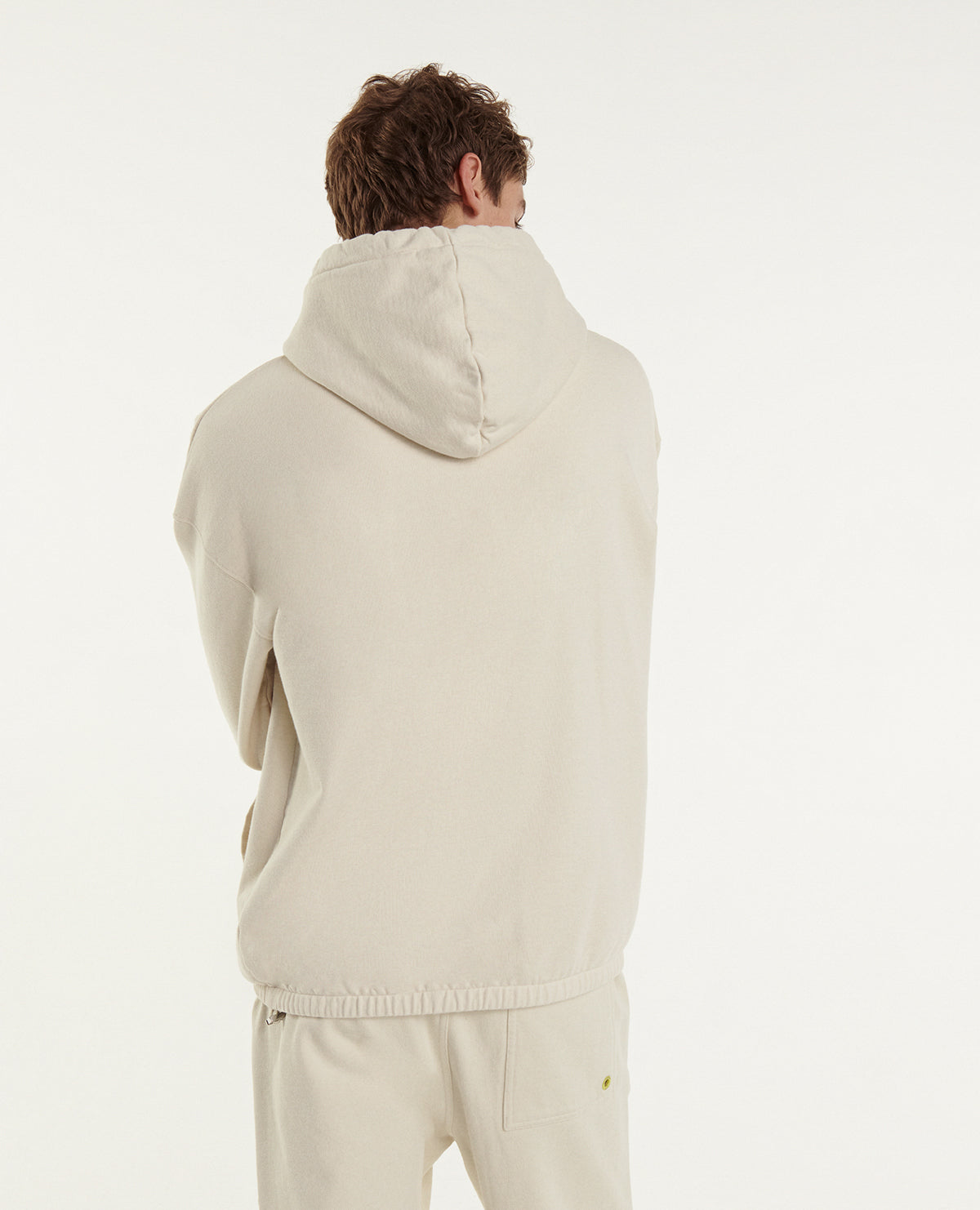 White Hoodie | Men | Ecru